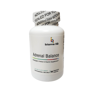 Adrenal Balance está diseñado para apoyar el sistema suprarrenal mejorando la respuesta apoptógica del cuerpo y apoyando la producción de hormonas suprarrenales. La fórmula combina hierbas apoptógenas de alta calidad con vitaminas B clave que ayudan a controlar la respuesta del cuerpo al estrés y apoyan el funcionamiento suprarrenal adecuado. La salud suprarrenal influye en la función de la tiroides. La tiroides depende del Cortisol para trabajar eficientemente. Mantener la salud suprarrenal puede ayudar a mejorar la salud de la tiroides.