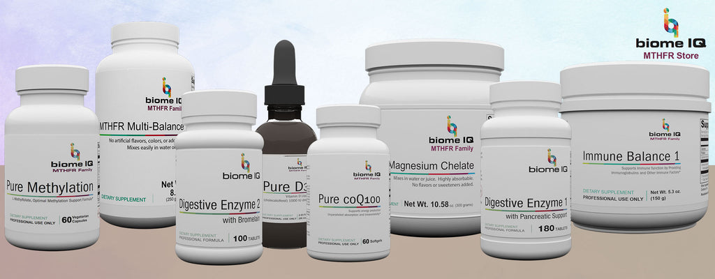 BiomeIQ MTHFR Mutations Supplements - C/C Total Relief Package